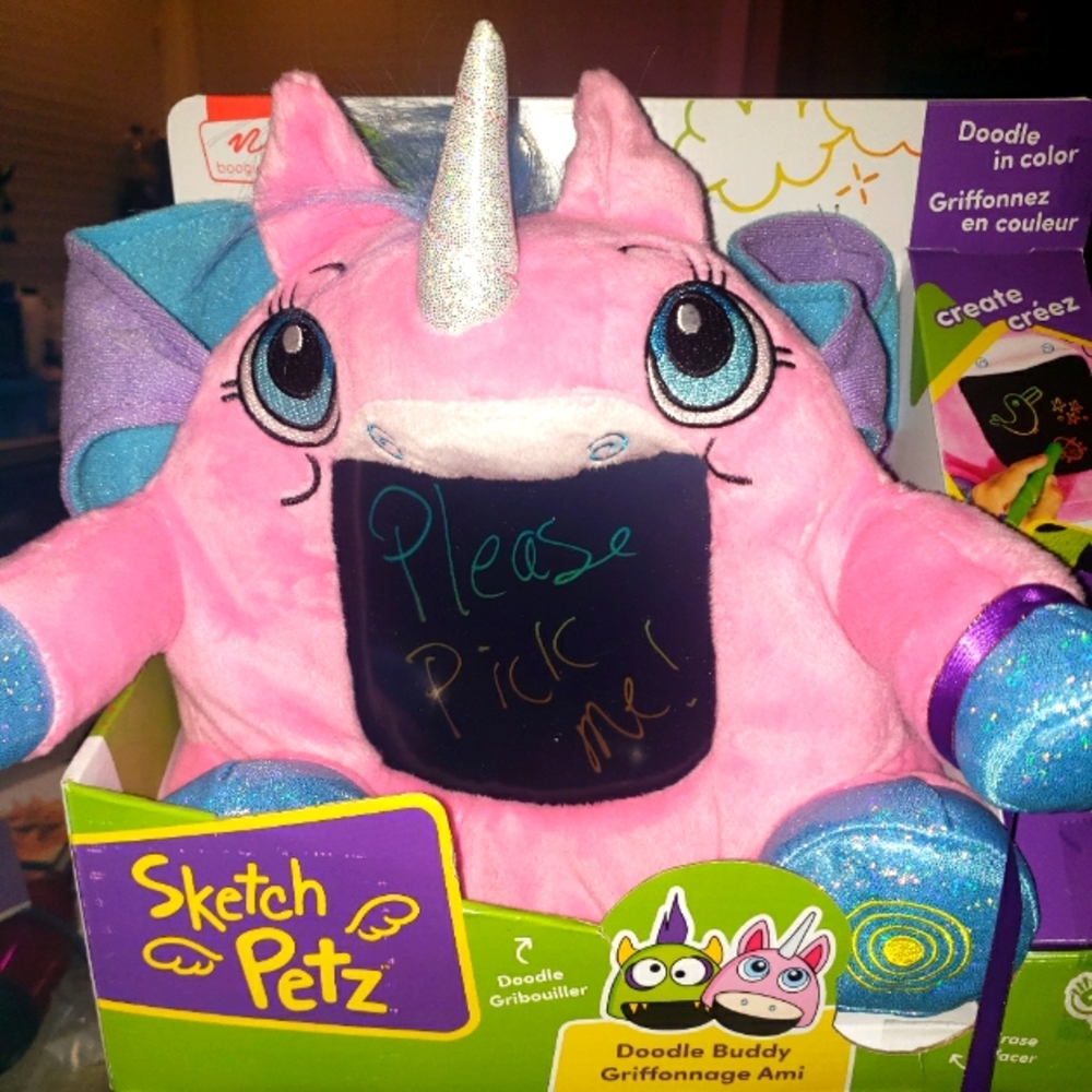 Boogie Board Sketch Petz Unicorn NIB.